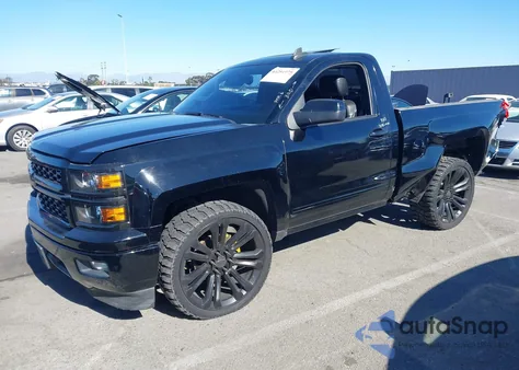 2015 Chevrolet Silverado 1500 1Lt из США, поврежденный, VIN 1GCNCREC7FZ403594
